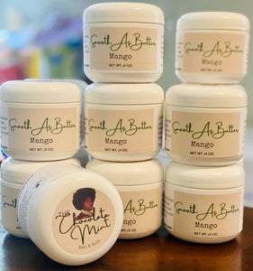 Natural body butters made with Shea, Mango, and Cocoa